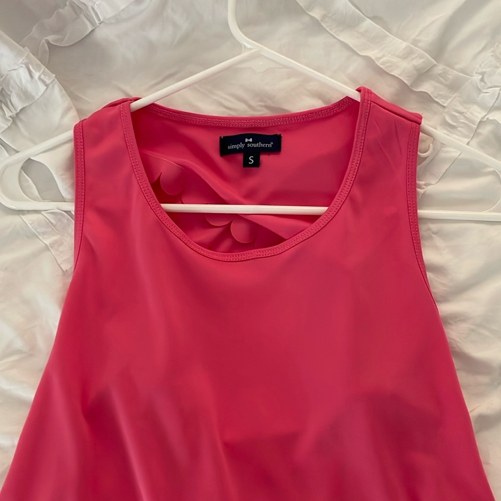 simply southern flowy tank top